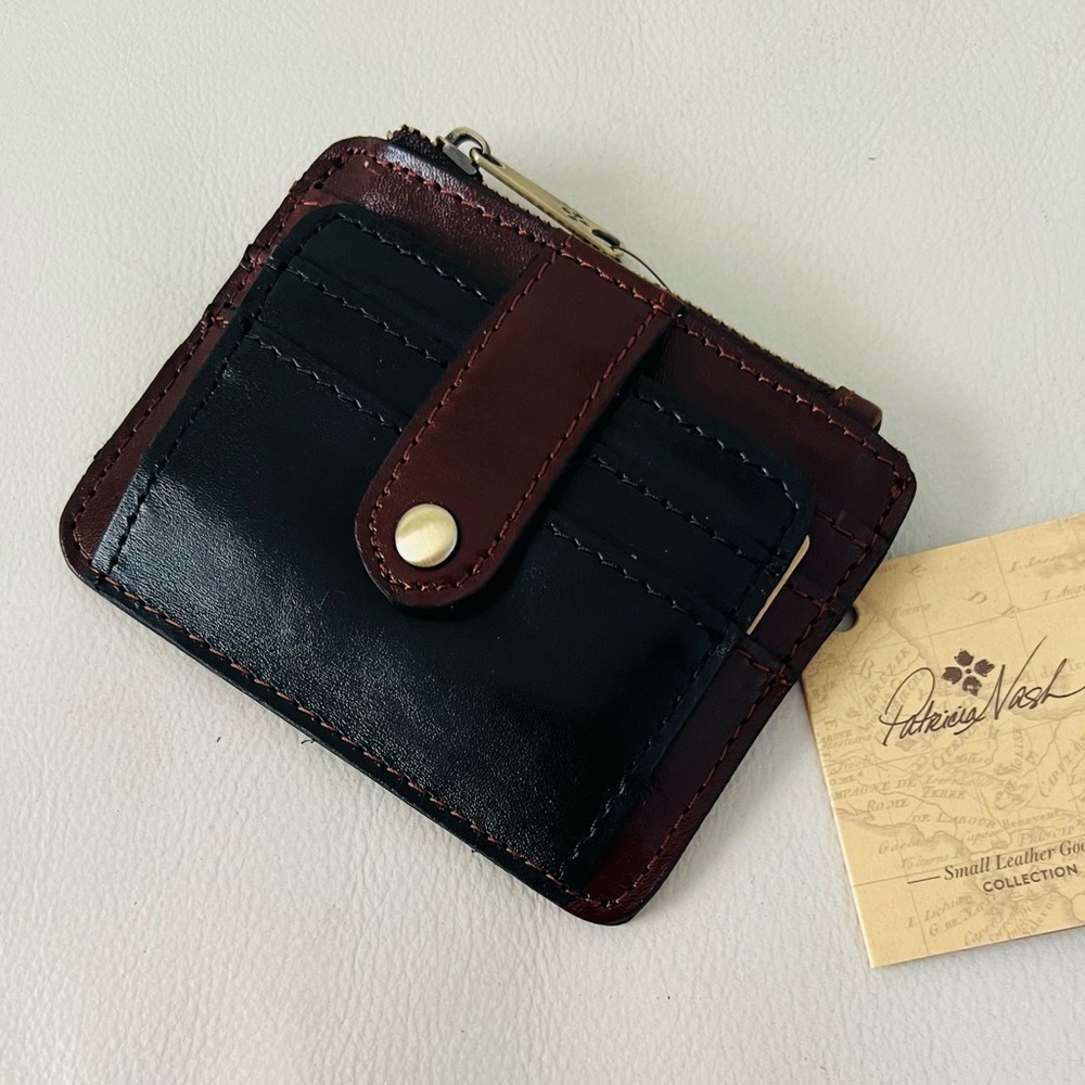 NWT PATRICIA NASH CASSIS ID CARDHOLDER MINI WALLET